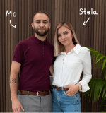 Stela e Momchil, fundadores da BeeHype